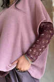 Bobby Mesh Layering Top Sana Leopard Aubergine